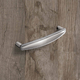 Greep Savelli, boorafstand 128, L 140 mm, B 18 mm, H 29 mm, roestvrij staal finish geborsteld