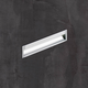 greep om in te laten Spira, L 2000 mm, B 43 mm, H 17.5 mm, Aluminium geëloxeerd