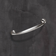Greep Terranda, boorafstand 96, L 112 mm, B 12 mm, H 24 mm, roestvrij staal finish geborsteld