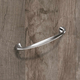 Greep Terranda, boorafstand 96, L 112 mm, B 12 mm, H 24 mm, roestvrij staal finish geborsteld