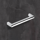 Greep Tornea, boorafstand 192, L 202 mm, B 10 mm, H 32 mm, glans verchroomd