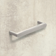 Greep Utinum, boorafstand 128, L 138 mm, B 10 mm, H 35 mm, roestvrij staal finish geborsteld