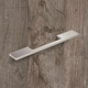 Greep Velitra, boorafstand 260 / 320 mm, L 372 mm, B 7 mm, H 34 mm, roestvrij staal finish geborsteld