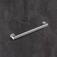 Greep Vieste, boorafstand 128, L 152 mm, H 30 mm, ø 12 mm, roestvrij staal finish geborsteld