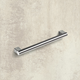 Greep Vieste, boorafstand 128, L 152 mm, H 30 mm, ø 12 mm, roestvrij staal finish geborsteld