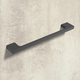 Greep Belluno, boorafstand 96, L 130 mm, B 9 mm, H 28 mm, mat zwart