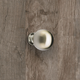 Knop Bona, H 41 mm, ø 30 mm, roestvrij staal finish geborsteld