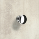 Knop Cirpi, H 27 mm, ø 30 mm, glans verchroomd