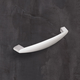 Greep Dinia, boorafstand 128, L 143 mm, B 18 mm, H 29 mm, Mat verchroomd