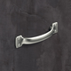 Greep Flavia, boorafstand 96, L 145 mm, B 28 mm, H 28 mm, tinkleurig