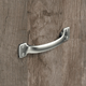 Greep Flavia, boorafstand 96, L 145 mm, B 28 mm, H 28 mm, tinkleurig