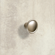 Knop Galleno, H 27 mm, ø 35 mm, Mat vernikkeld