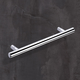 stanggreep Hale, boorafstand 192, L 252 mm, H 35 mm, ø 12 mm, glans verchroomd