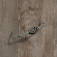 Greep Malaca, boorafstand 128, L 136 mm, H 40 mm, ø 12 mm, tinkleurig