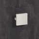 Greep Messana, boorafstand 32, L 42 mm, B 42 mm, H 25 mm, roestvrij staal finish geborsteld