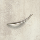 Greep Nicia, boorafstand 192, L 221 mm, H 32 mm, ø 10 mm, roestvrij staal finish geborsteld