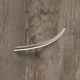 Greep Nicia, boorafstand 192, L 221 mm, H 32 mm, ø 10 mm, roestvrij staal finish geborsteld