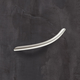 Greep Nicia, boorafstand 160, L 184 mm, H 32 mm, ø 10 mm, Mat vernikkeld