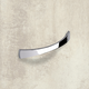 Greep Parma, boorafstand 128, L 138 mm, B 17 mm, H 25 mm, glans verchroomd