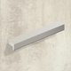 Greep Rovigo, boorafstand 128, L 143 mm, B 16 mm, H 25 mm, Aluminium geëloxeerd
