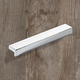 Greep Rovigo, boorafstand 160, L 175 mm, B 16 mm, H 25 mm, glans verchroomd