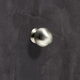 Knop Serbinum, H 28 mm, ø 25 mm, roestvrij staal geborsteld