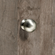 Knop Serbinum, H 28 mm, ø 25 mm, roestvrij staal geborsteld