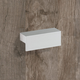 Greep Trani, boorafstand 96, L 116 mm, B 26 mm, H 16 mm, Aluminium geëloxeerd