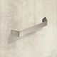 Greep Veronia, boorafstand 128, L 144 mm, B 14 mm, H 30 mm, roestvrij staal finish geborsteld