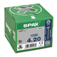 Houtschroef SPAX-S PK Pozidrive met verzonken kop 4 x 20