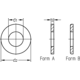 Rondel 10.5x30x2.5 DIN 9021 verzinkt