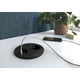 Twist2 rond mat zw b-f 1 stopcont+1 usb a/c 22w