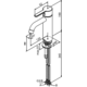 Damixa silhouet vr wastafel medium matzwart