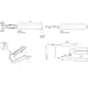 Key screen led kit 2x6W 3000K 24V wit