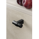 T-knop NOBB L52 aluminium geborsteld messing cava
