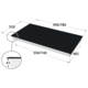 Novy inductie Comfort 80 cm 4 zones