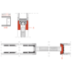 Xinnix X5D afwerkingsset < 3015mm / 125mm