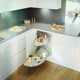 Cornerstone maxx hoekkast beslag chroom 650-850mm