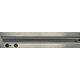 Kit hydraulische pivot, voor 8/12 mm glas, geborsteld rvs