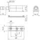 Enkele push to open klein model