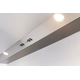 Novy telescopische dampkap 60cm RVS dub motor elec