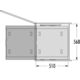Hailo laundry lade k.60cm haak grijs
