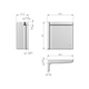 Libra H11 afdekkap antraciet rechts