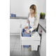 Hailo Laundry Carrier k.50 2x33l wit