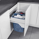 Hailo Laundry Carrier k.60 2x33l wit