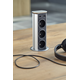 Brick rvs d-nl-l  3 stopcontacten + 2 usb