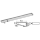 Angolo Led 1200mm 21W 230V 3000K RVS