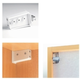 Kastophanger te schroeven links wit Camar 8