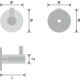 Kapstok PIN DESIGN