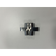 Onzichtbaar scharnier 68.8x15.7mm nikkel geborsteld